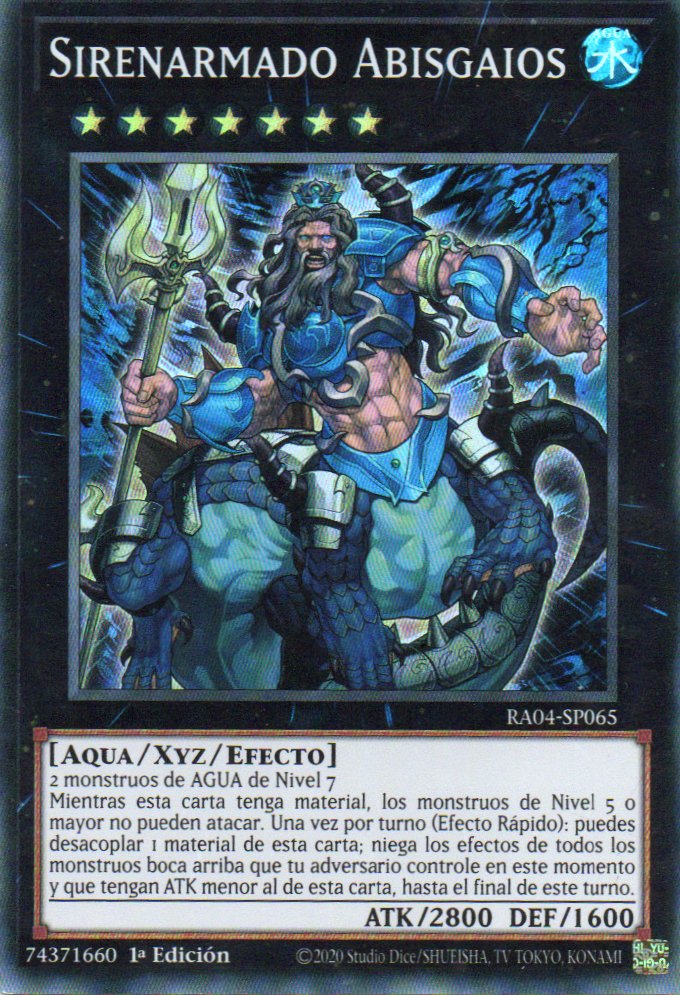 Sirenarmado Abisgaios RA04-SP065 Super rare