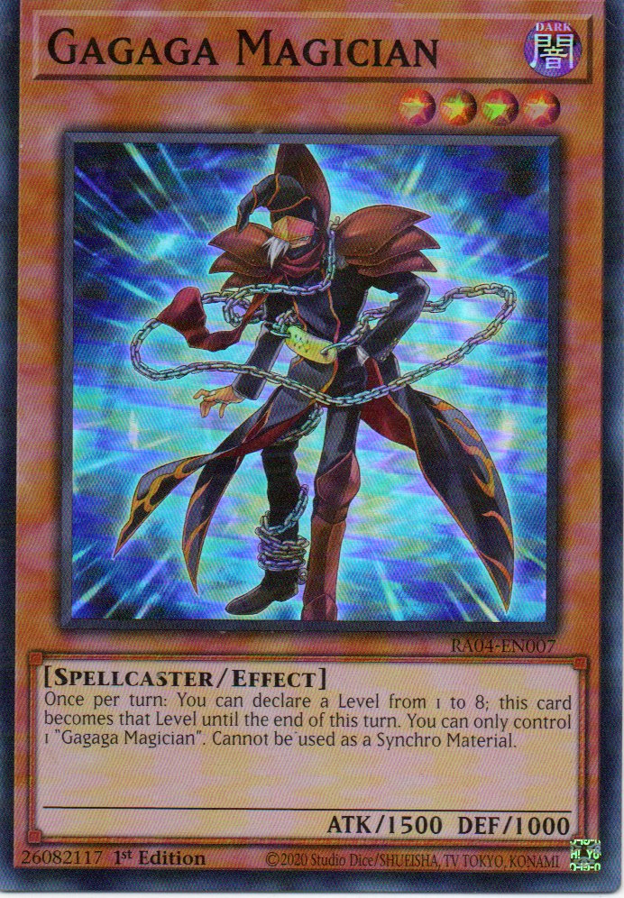 Gagaga Magician RA04-EN007 Super rare