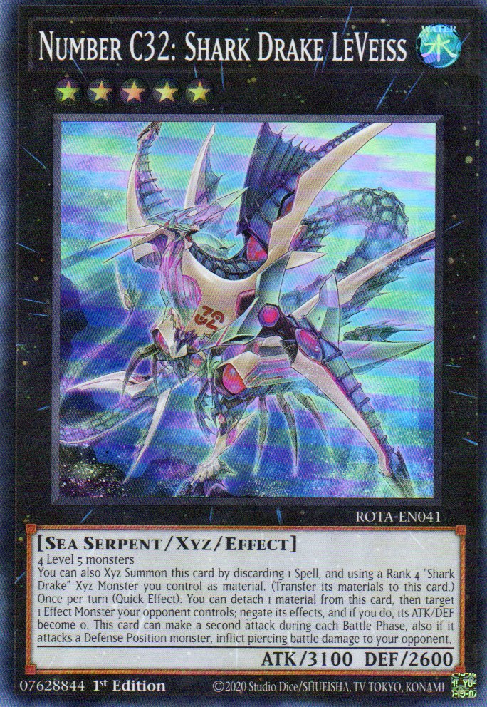 Number C32: Shark Drake LeVeiss ROTA-EN041 Super rare