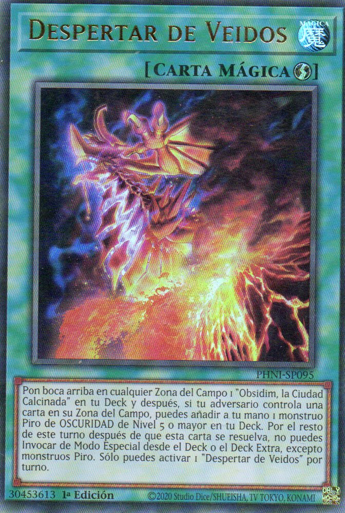 Despertar de Veidos PHNI-SP095 Ultra rare
