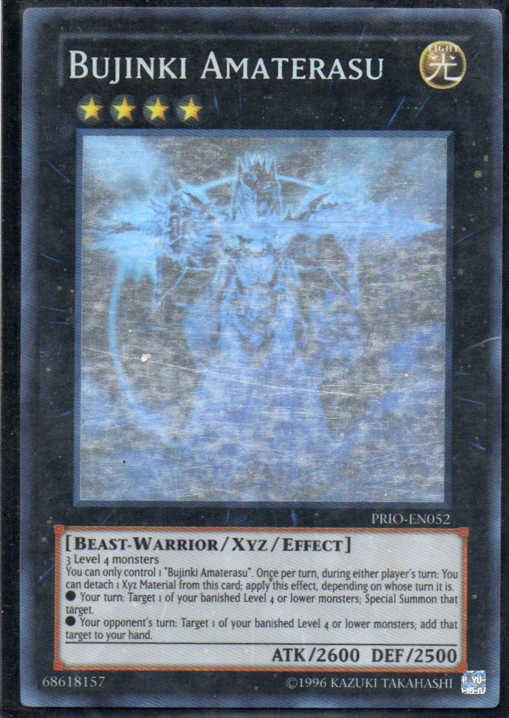 Bujinki Amaterasu PRIO-EN052 Ghost rare