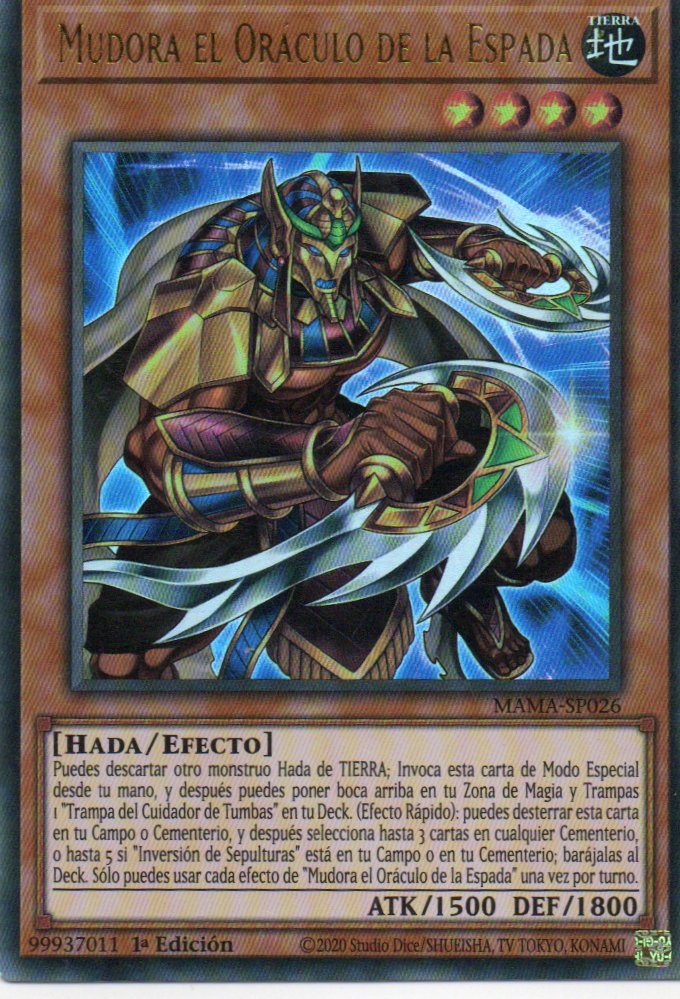 Mudora el Oraculo de la Espada MAMA-SP026 Ultra rare