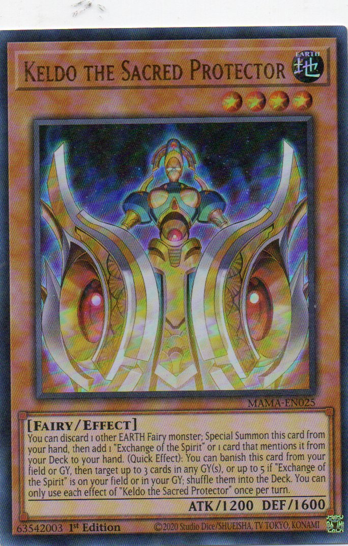 Keldo the Sacred Protector MAMA-EN025 Ultra rare