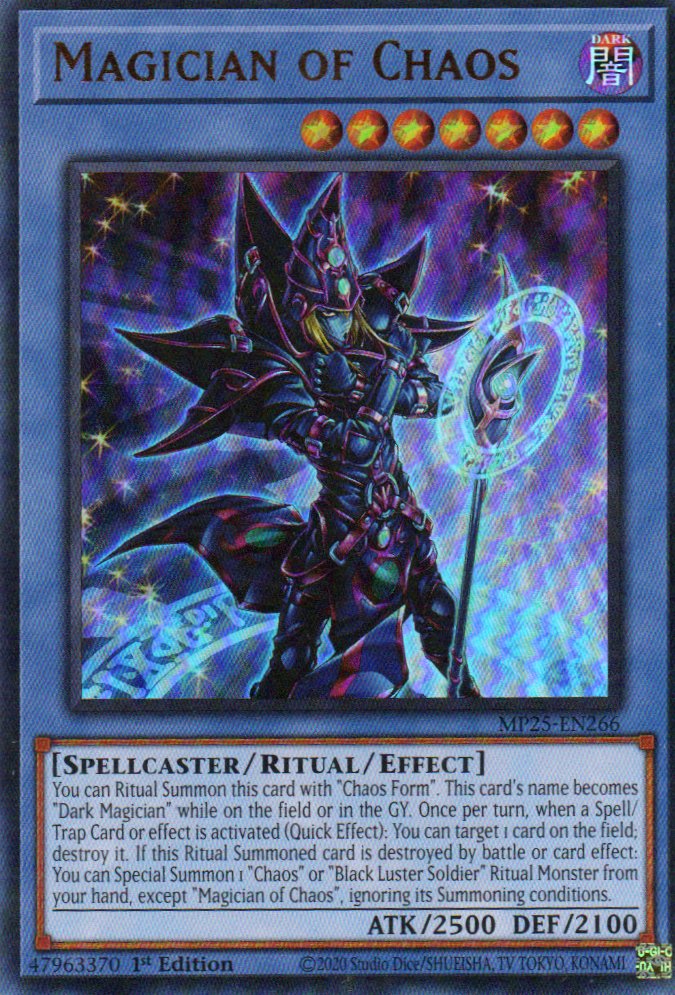 Magician of Chaos MP25-EN266 Ultra rare