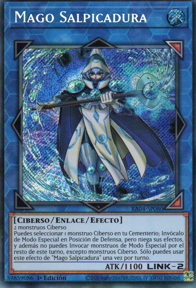 Mago Salpicadura RA04-SP080 Secret rare