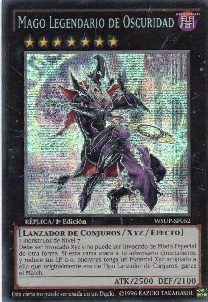 Mago Legendario de Oscuridad WSUP-SP052 Secret rare