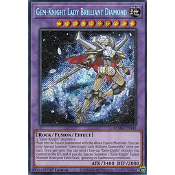 Gem-Knight Lady Brilliant Diamond BLMM-EN145 Secret rare
