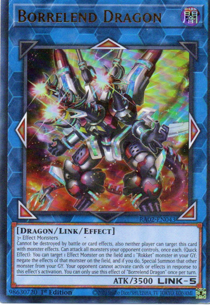 Borrelend Dragon RA02-EN043 Ultra rare