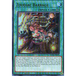 Zoodiac Barrage RA04-EN091 Ultra rare