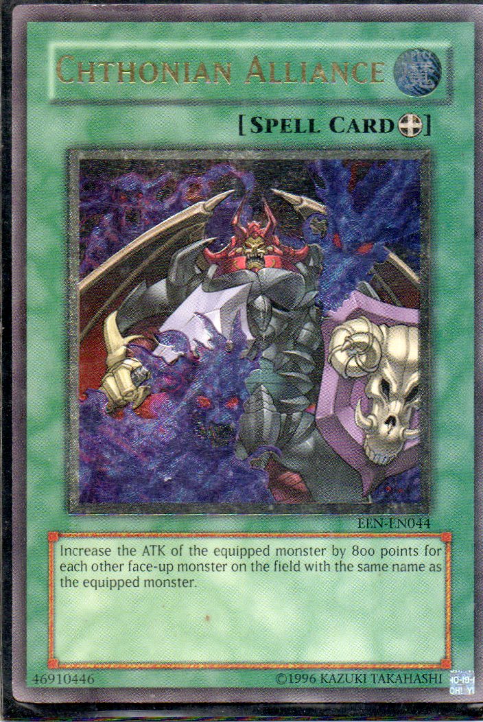 Chthonian Alliance EEN-EN044 Ultimate rare