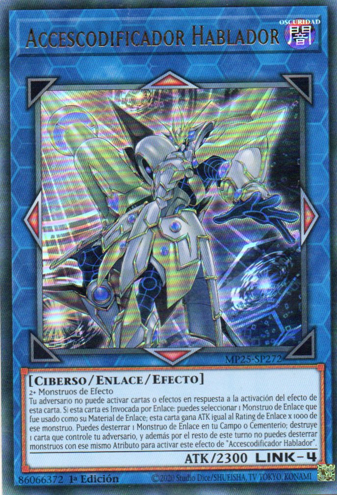 Accescodificador Hablador MP25-SP272 Ultra rare