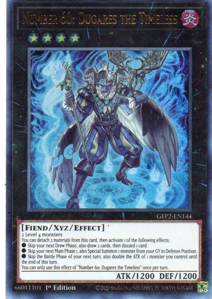 Number 60: Dugares the Timeless GFP2-EN144 Ultra rare
