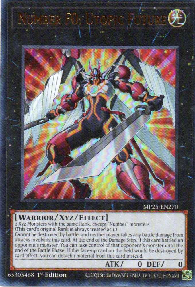 Number F0: Utopic Future MP25-EN270 Ultra rare