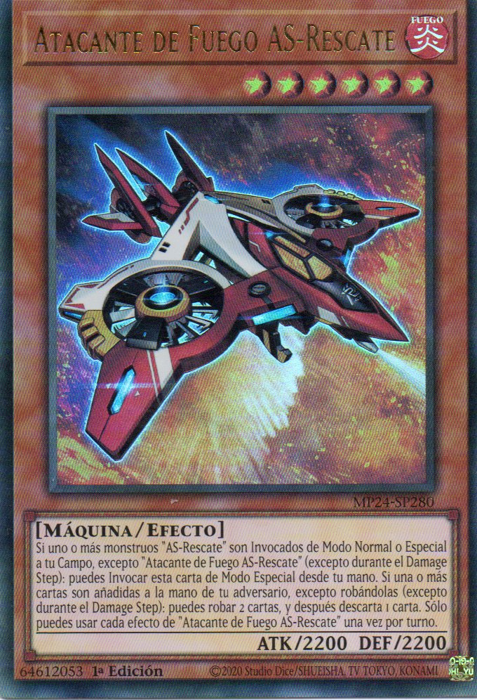 Atacante de Fuego As-Rescate MP24-SP280 Ultra rare