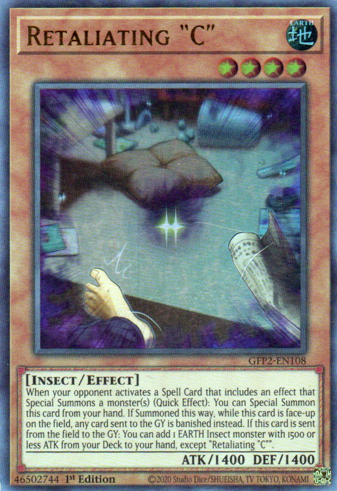 Retaliating "C" GFP2-EN108 Ultra rare