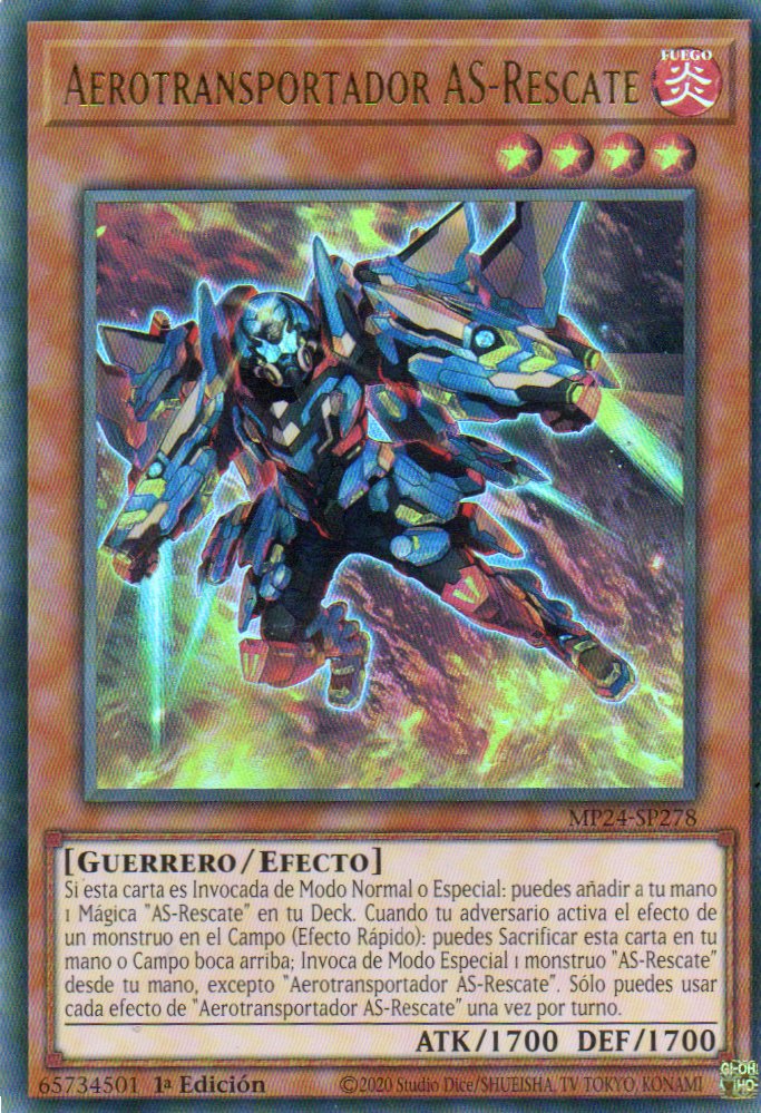 Aerotransportador As-Rescate MP24-SP278 Ultra rare