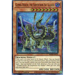 Gizmek Orochi, the Serpentron Sky Slasher MP20-EN114 Ultra rare