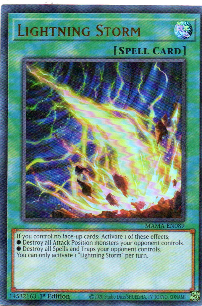 Lightning Storm MAMA-EN089 Ultra rare