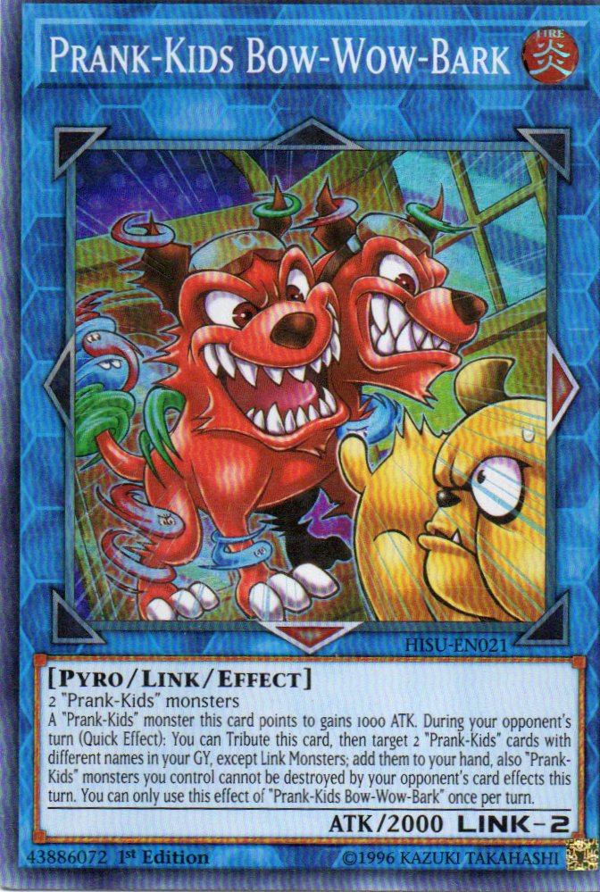 Prank-Kids Bow-Wow-Bark HISU-EN021 Super rare