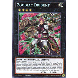 Zoodiac Drident MP17-EN208 Secret rare