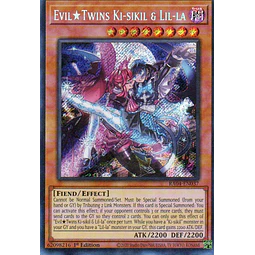 Evil*Twins Ki-Sikil & Lil-la RA04-EN037 Secret rare