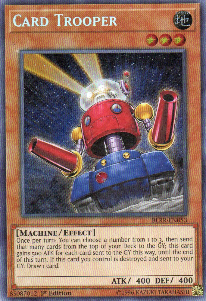 Card Trooper BLRR-EN053 Secret rare