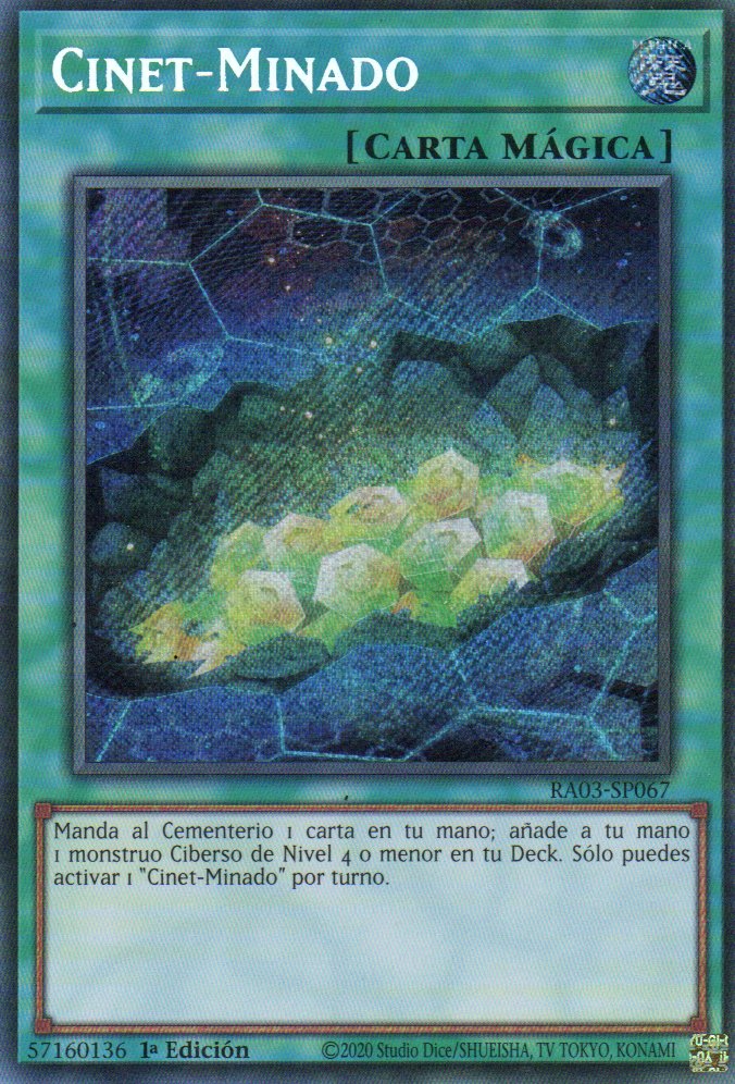 Cinet-Minado RA03-SP067 Secret rare