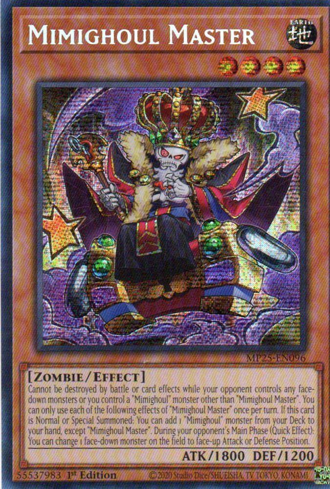 Mimighoul Master MP25-EN096 Secret rare