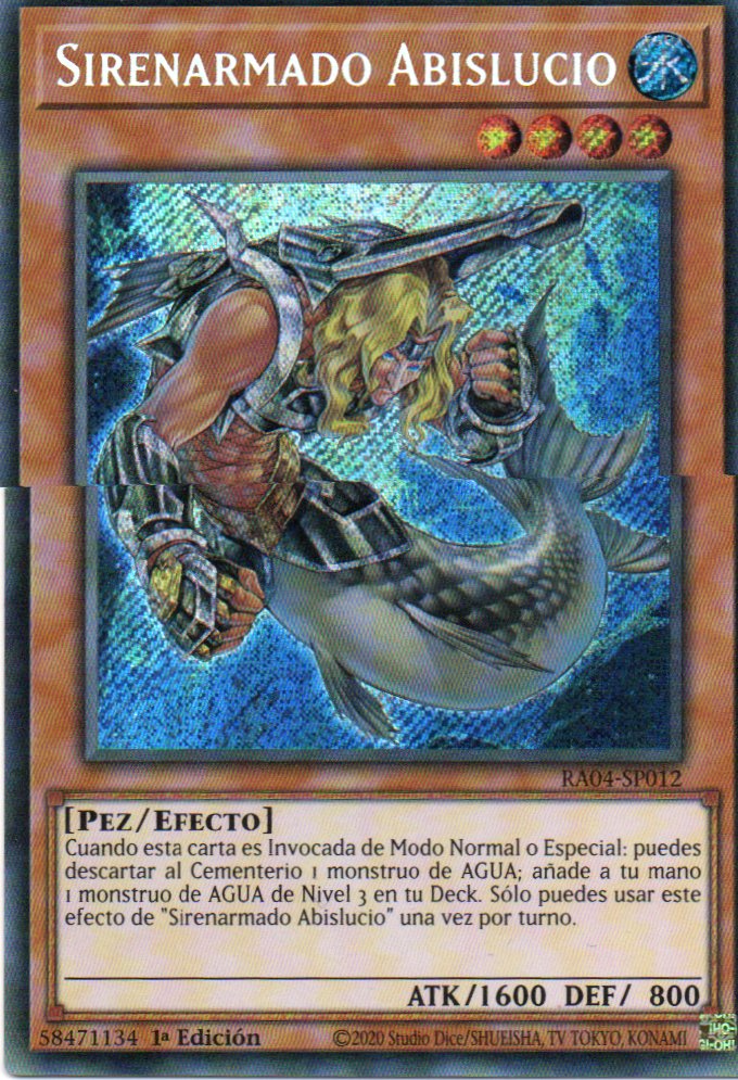 Sirenarmado Abislucio RA04-SP012 Secret rare