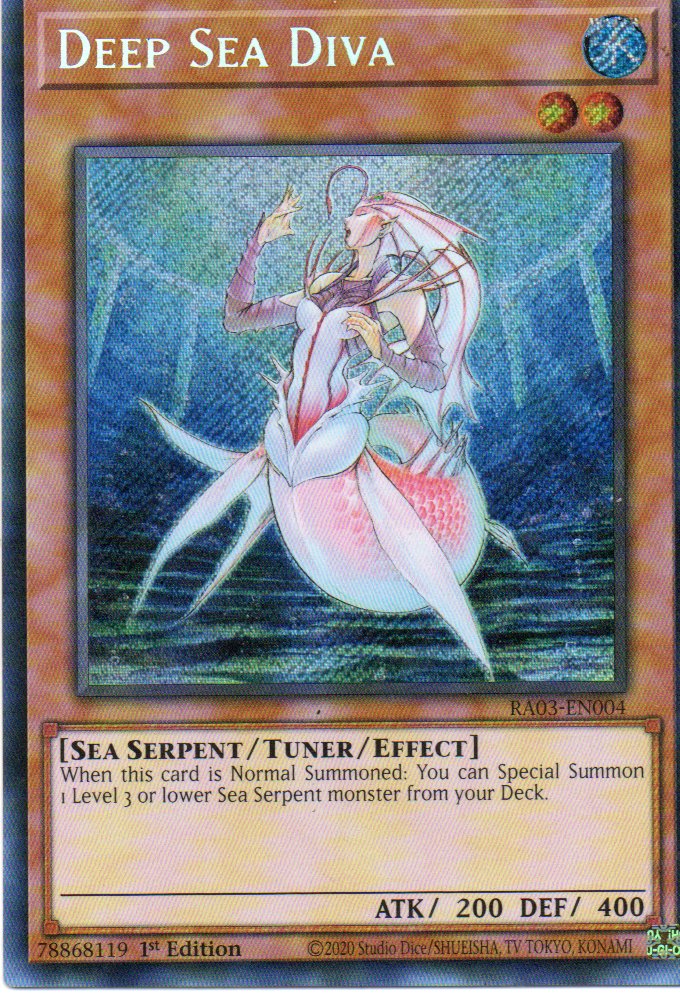 Deep Sea Diva RA03-EN004 Secret rare