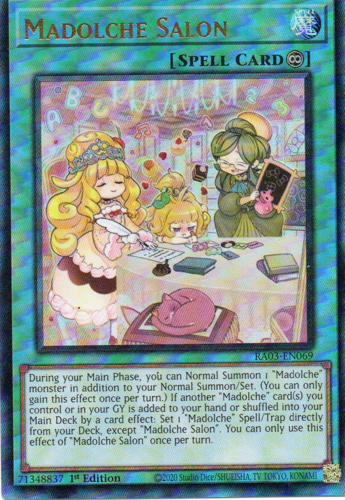 Maldoche Salon RA03-EN069 Ultimate rare