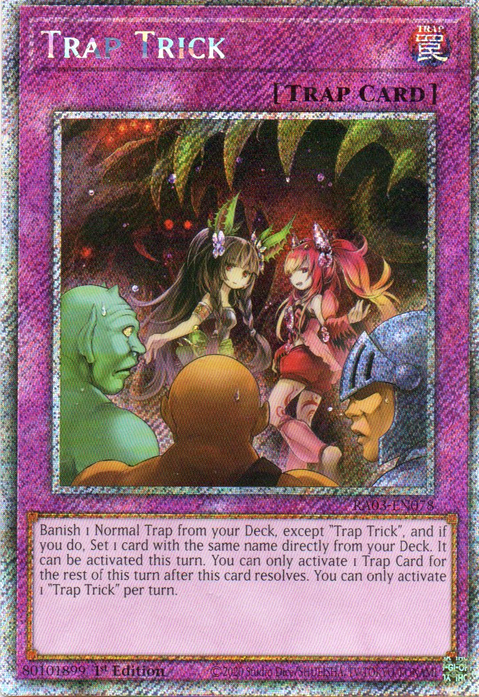 Trap Trick RA03-EN078 Platinum rare