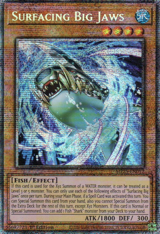 Surfacing Big Jaws MP25-EN012 Starlight rare