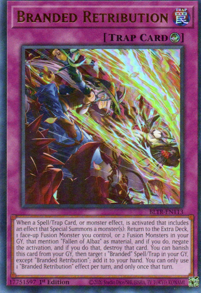 Branded Retribution BLTR-EN113 Ultra rare