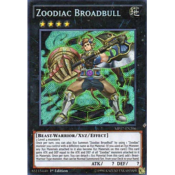 Zoodiac Broadbull MP17-EN206 Secret rare