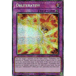 Obliterate!!! MP25-EN029 Starlight rare