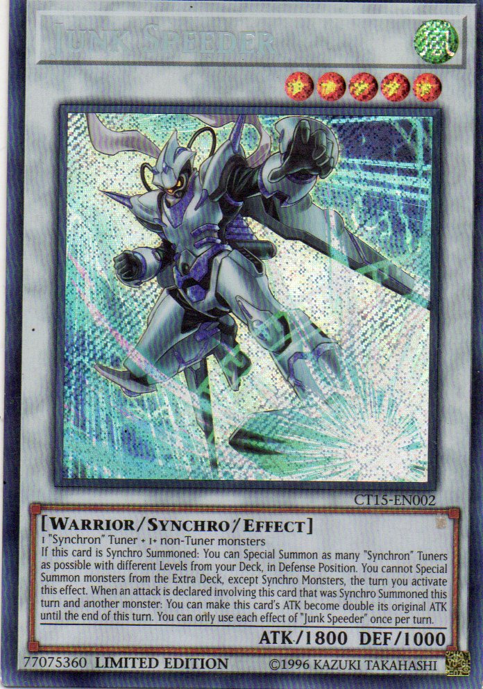 Junk Speeder CT15-EN002 Secret rare