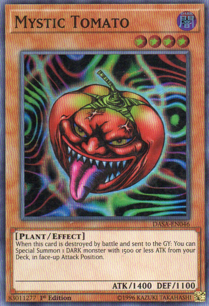 Mystic Tomato DASA-EN046 Super rare