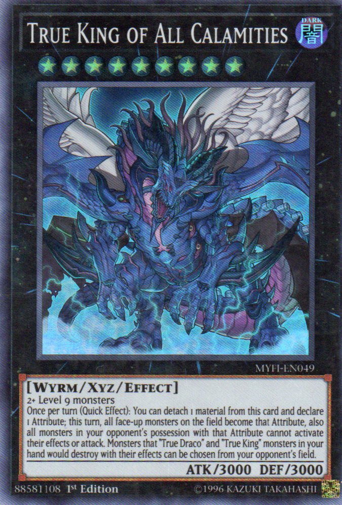 True King of All Calamities MYFI-EN049 Super rare