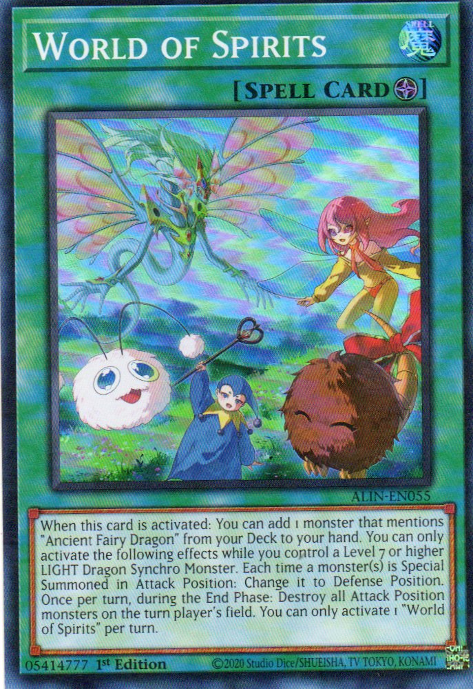 World of Spirits ALIN-EN055 Super rare