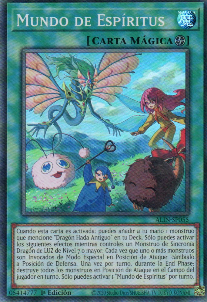 Mundo de Espiritus ALIN-SP055 Super rare