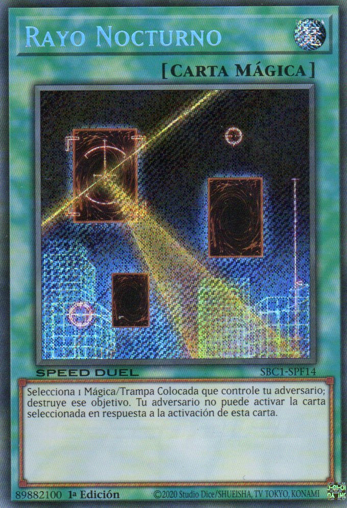 Rayo Nocturno SBC1-SPF14 Secret rare