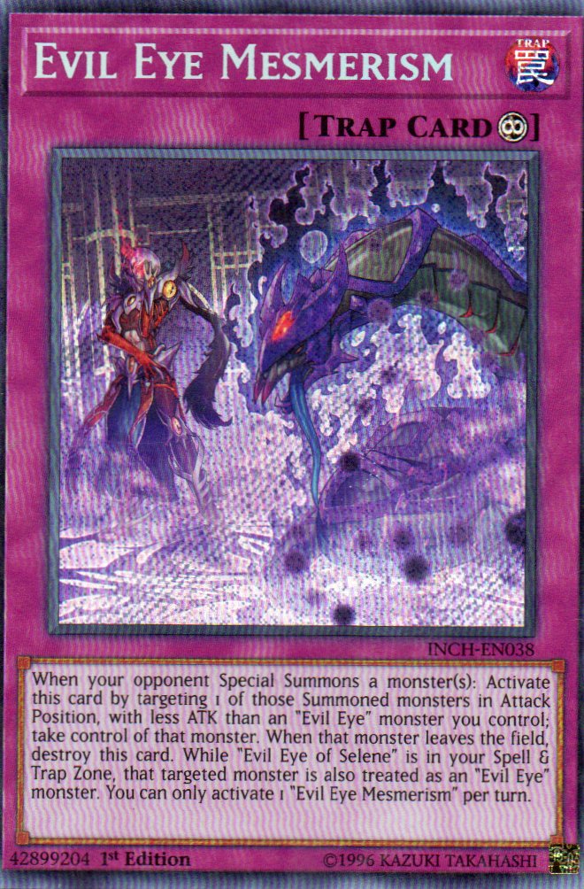 Evil Eye Mesmerism INCH-EN038 Secret rare