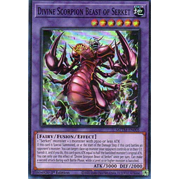 Divine Scorpion Beast of Serket MZTM-EN005 Super rare