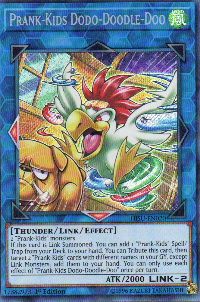 Prank-Kids Dodo-Doodle-Doo HISU-EN020 Secret rare