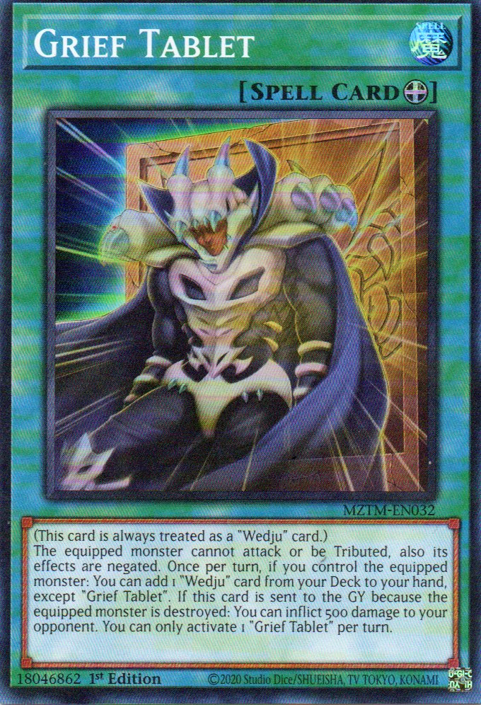 Grief Tablet MZTM-EN032 Super rare