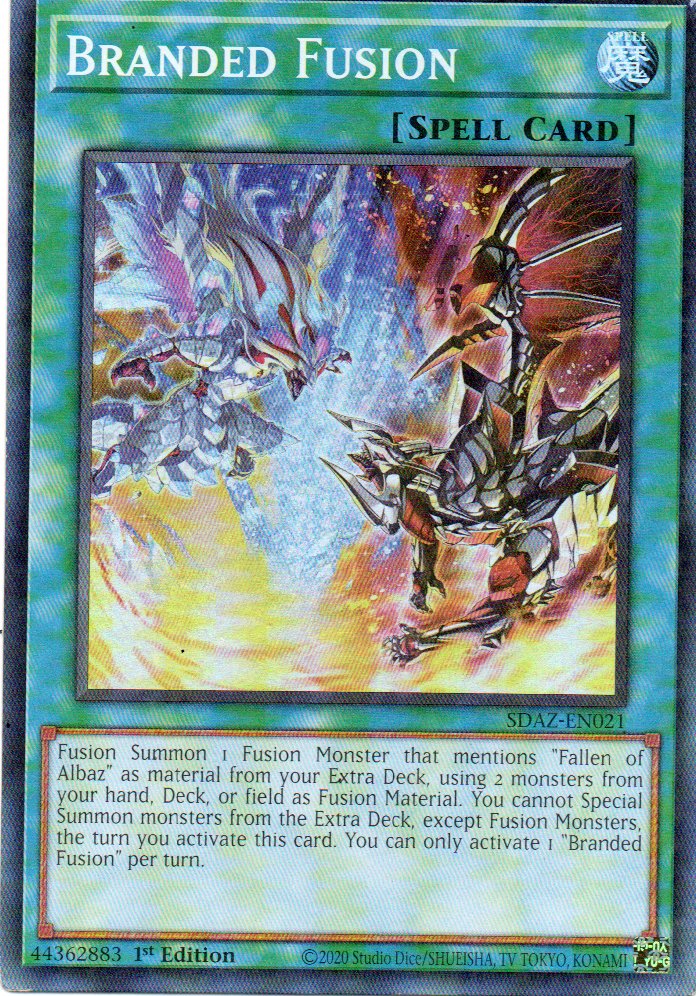 Branded Fusion SDAZ-EN021 Super rare