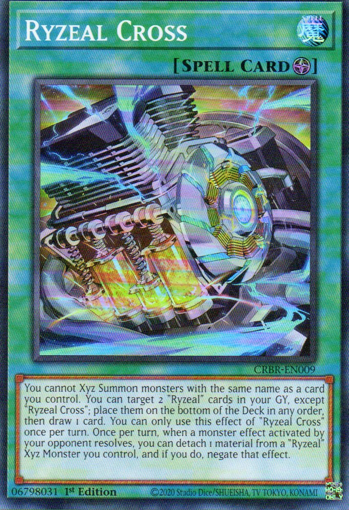 Ryzeal Cross CRBR-EN009 Super rare