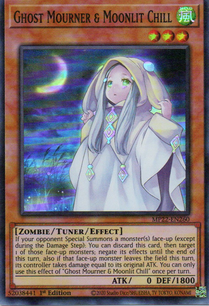 Ghost Mourner & Moonlit Chill MP22-EN260 Super rare
