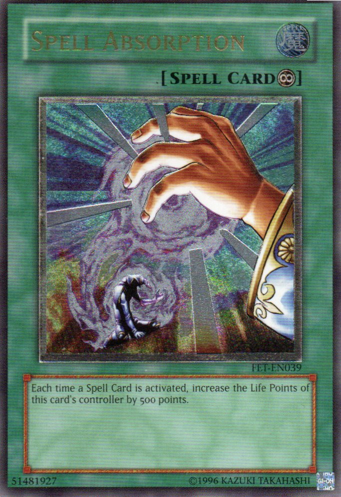 Spell Absorption FET-EN039 Ultimate rare